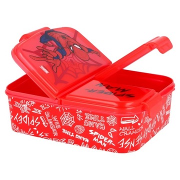 Spiderman PUDEŁKO Śniadaniowe Lunchbox