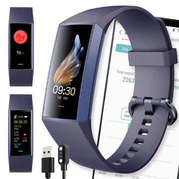 SMARTBAND SMARTWATCH ZEGAREK SPORTOWY AMOLED PULS OPASKA SPORTOWA DAMSKI PL