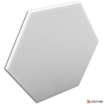 HEXAGON белая настенная звукоизоляционная панель для потолка, эхо, реверберация, гладкая