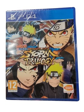 NARUTO SHIPPUDEN NINJA STORM TRILOGY PS4 PS5 NOWA W FOLII