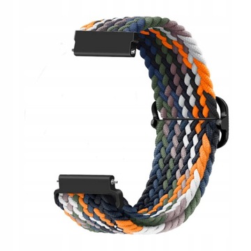 Pasek do zegarka 22 mm uniwersalny Denim Plecionka