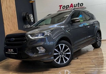 Ford Kuga II SUV Facelifting 2.0 TDCi 120KM 120KM 2019 Ford Kuga ST-LINE ZAREJESTROWANY AUTOMAT gwarancja bezwypadkowa