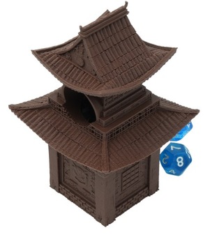Маленькая Япония - маленькая башня для игры в кости - Конец судьбы Сёгун Крошечные башни Башня для игры в кости