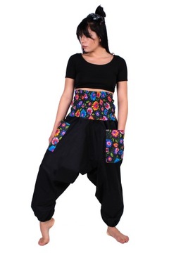 БРЮКИ САЛАР ЙОГА БОХО АЛАДИНКИ ŁOWICKIE FASHION