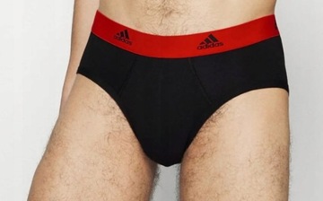 ADIDAS MAJTKI SPORTOWE SLIPY MĘSKIE MŁODZIEŻOWE TRENINGOWE WYGODNE MIĘKKIE