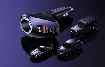 Автомобильное зарядное устройство Remax 2x USB-C USB 88,5 Вт