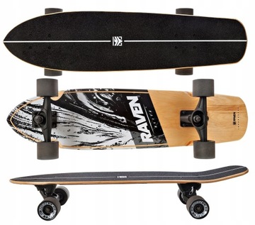 Deskorolka Longboard RAVEN Elite ABEC9