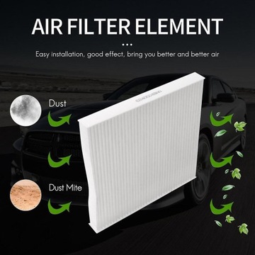 FILTR VZDUCHU KABINA DO RAM 1500 2500 3500 Z SADOU DVEŘE FILTRU