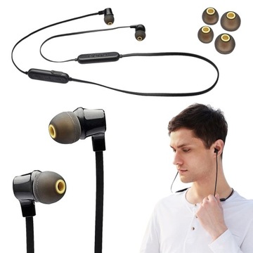 SŁUCHAWKI BEZPRZEWODOWE EONO EQ Z MIKROFONEM BLUETOOTH 5.0 HARMAN BASS