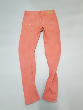 G-STAR Arc 3D Slim jeansy spodnie ceglane 31/34 pas 80