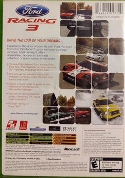 Игра FORD RACING 3 для Microsoft Xbox