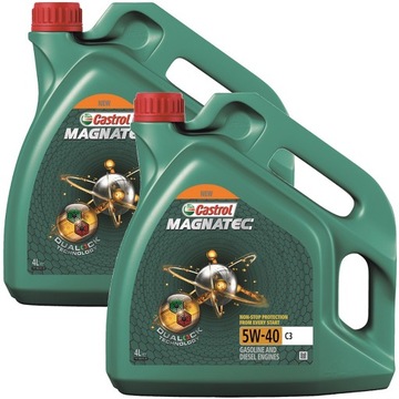 Olej Silnikowy Castrol Magnatec 5W-40 C3 4L+4L