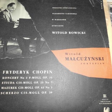 Piano Concerto Nr 2 In F Minor Op. 21 / Etiuda Cis