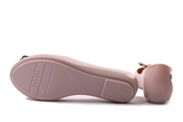 Buty Baleriny Damskie Zaxy LL285016 Nude Beżowe