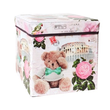 PUFA 2 W 1 SCHOWEK 30 x 30 x 30 CM OKAZJA Misie r