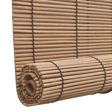 Жалюзи Lumarko Bamboo 120 х 160 см, коричневые