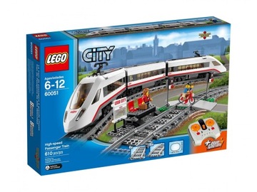 LEGO 60051 City - Pociąg Osobowy. Opis i zdjęcia