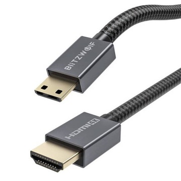 Blitzwolf BW-HDC4 — кабель 4K HDMI — miniHDMI