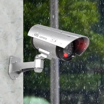 ATRAPA KAMERY MONITORINGOWEJ LED ZEWNĘTRZNA