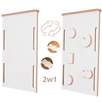 Набор MONTESSORI ROCKER РОЗОВАЯ Подушка + Стена + Слайд для столешницы стула CE