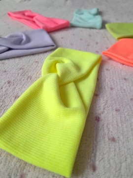 OPASKA WIOSENNA neon MIĘTOWA prążek PL PRODUKCJA