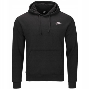 Nike bluza męska czarna kangurka z kapturem klasyczna BV2654-010 XL