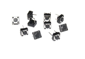 TACT MICRO SWITCH MIKROPRZYCISK 4.3mm 2P 6x6 10szt