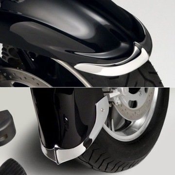 Zakończenia błotnika Kawasaki Vulcan VN1700 Classic Nomad Voyager N7023