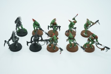 Warhammer 40k T'au Empire Kroot Carnivore Squad zestaw 10 figurek plastik