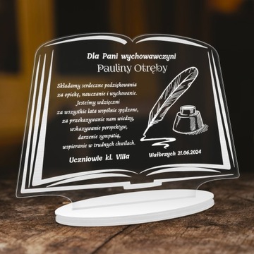 ПОДАРОК ​​УЧИТЕЛЮ НА КОНЕЦ УЧЕБНОГО ГОДА СТАТУЭТКА УЧИТЕЛЯ