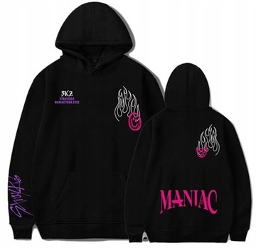 Stray Kids MANIAC Koncert Bluzy 2022