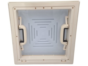 Мансардное окно 40Х40 МПК, форточка, козырек, мансардное окно, без москитной сетки