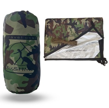 3x2 m PŁACHTA BIWAKOWA Tarp BUSHMEN CAMO