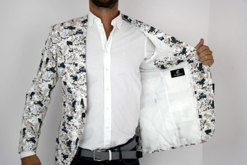 GIOVANNI PERA Marynarka męska D202 GAZETA 48 S