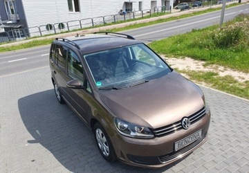 Volkswagen Touran II 1.2 105KM 2011 Volkswagen Touran 6-Biegow Tempomat Czujniki Parkowania Grzane Fotele 7-Os, zdjęcie 29