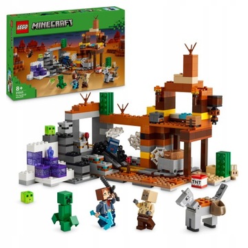 LEGO MINECRAFT 21263 «Бесплодные земли» (ШАХТА) ПОДАРОК