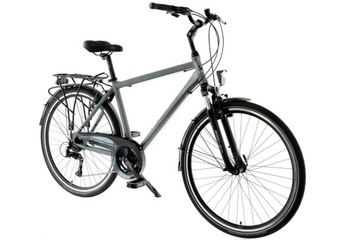 Rower 28 Kands Alfa City grafit-złoty M21