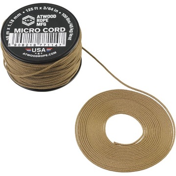USA MICRO CORD LINKA Paracord 1,18mm 46kg 38m COY