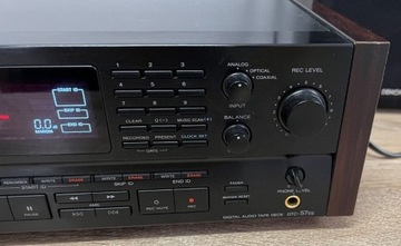 DAT-РЕГИСТРАТОР SONY DTC-57ES, ЧЕРНЫЙ, В ХОРОШЕМ ОБСЛУЖИВАНИИ, РАБОТАЮЩИЙ, РЫБНИК