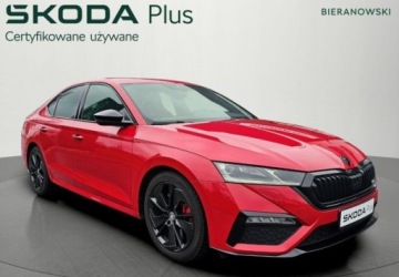 Skoda Octavia IV RS Liftback 2.0 TSI 245KM 2021 Skoda Octavia Sportowa kierownica i fotele - ACC 210kmh - Kamera - Czujnik, zdjęcie 2