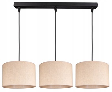 LAMPA WISZĄCA SUFITOWA ŻYRANDOL ABAŻUR BOHO JUTA