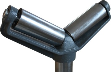 РЕГУЛИРУЕМАЯ СТОЙКА РОЛИКОВАЯ ПОДАЧА СТИЛЕР ТИПА V КОЛЕСО ДЛЯ ПРОФИЛЬНЫХ ТРУБ 98 СМ