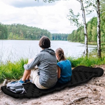 НЕЙЛОНОВЫЙ ТУРИСТИЧЕСКИЙ МАТРАС 183x60x4,5 СМ С ПОДУШКОЙ ПРЕМИУМ