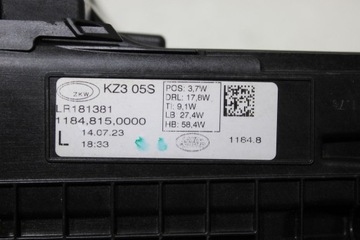 LAND ROVER DEFENDER FULL LED SVĚTLO PŘEDNÍ LEVÝ JEHLA ORIGINÁLNÍ