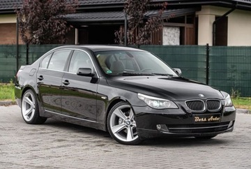 BMW Seria 5 E60 Sedan 530 d 235KM 2008 BMW Seria 5 3.0D 235KM LCI Skora Navi Xenon Alu 19 Serwis Gwarancjia, zdjęcie 1