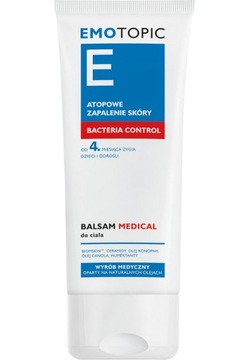 EMOTOPIC Bacteria Control Balsam do Ciała AZS 200m