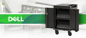 СТАЛЬНАЯ ТЕЛЕЖКА DELL ДЛЯ ЗАРЯДКИ 24 НОУТБУКОВ
