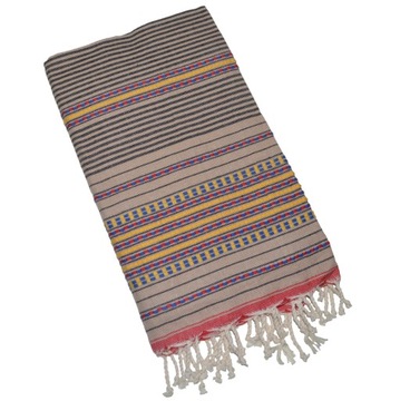 Ręcznik arabski FOUTA do sauny Spa hammam plażowy bawełna 190x100 cm F02.19