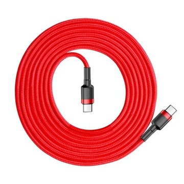 КАБЕЛЬ BASEUS FAST ДЛЯ ТЕЛЕФОНА И КОМПЬЮТЕРА USB-C QC PD STRONG CABLE 2м