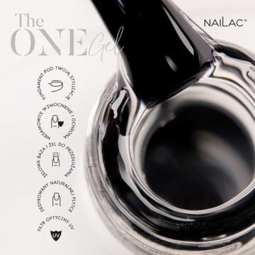 NaiLac The One Гель в бесцветном флаконе, 7мл
